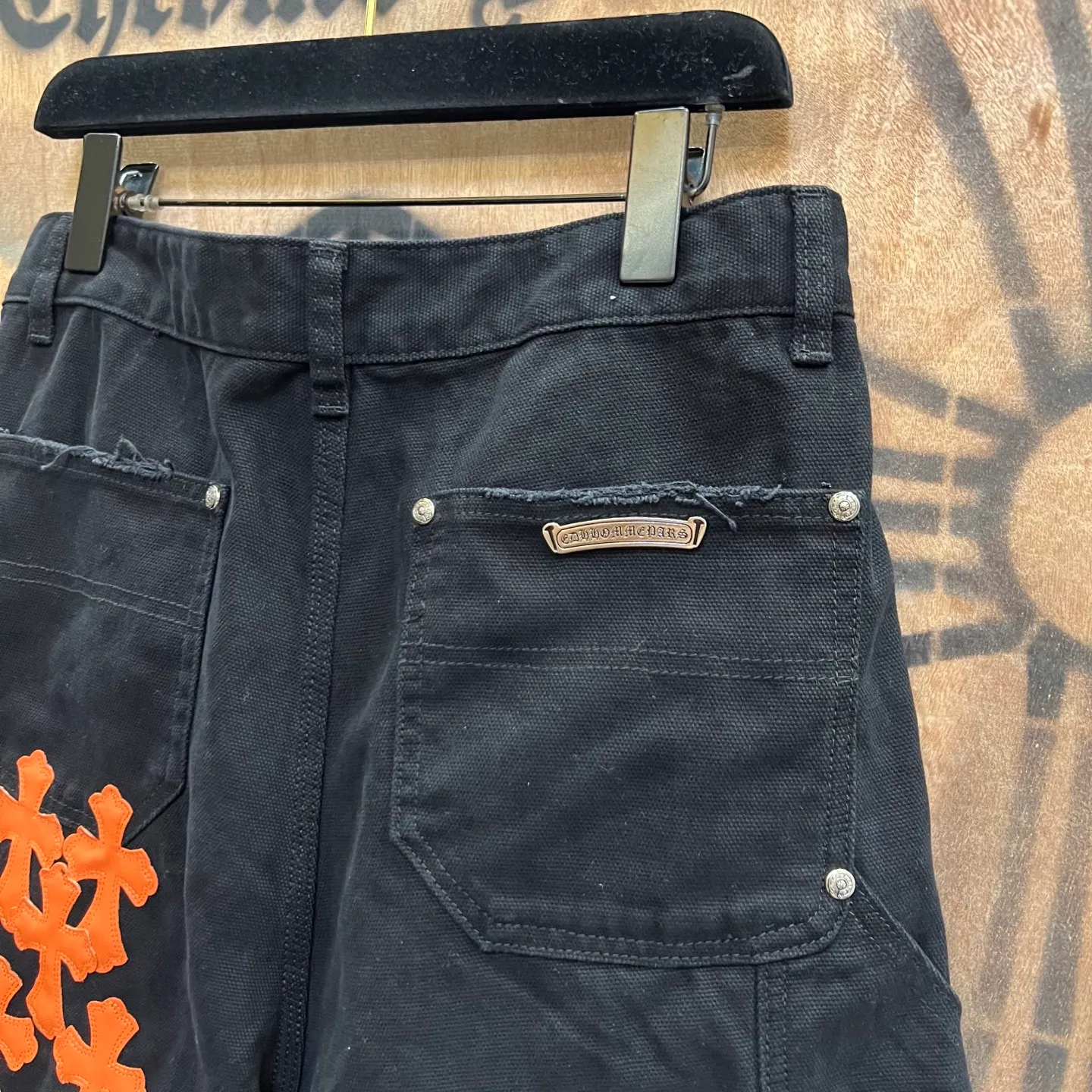 P520 chrome hearts limited series new city limited jeans Chrome Hearts city limited denim shorts vintage levis American made 501 505 517 base version remake Levis American made 501 base version imported sheepskin 925 silver remake Customers provide waist and pants length or height and weight. The studio will select the most suitable base version for you to remake. There are many people doing remakes in the market. Don’t belittle or comment. The difference is visible to the naked eye. See and compare for yourself #CHROME HEARTS Unisex style